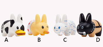 抽菸兔崽 2.5吋軟膠玩偶 - Smorkin' Labbit 2.5-in Vinyl Toy