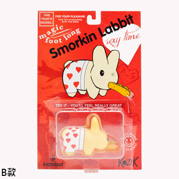 抽菸兔崽 2.5吋軟膠玩偶 - Smorkin' Labbit 2.5-in Vinyl Toy