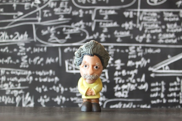 小小巨人 3"Q版天才人偶 - 愛因斯坦 - Little Giants 3" of Toy Genius - Einstein