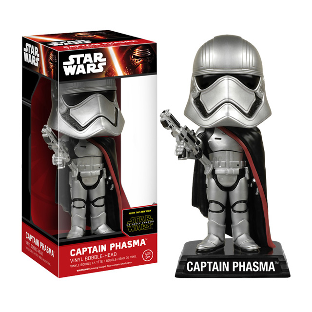 星際大戰EP7 Q版搖頭娃 - 法斯瑪隊長 - Star Wars EP7 Wacky Wobbler - Captain Phasma