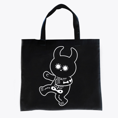 Uamou 托特包 - 骷髏Uamou款式 - Uamou Large Tote Bag - Skull Uamou