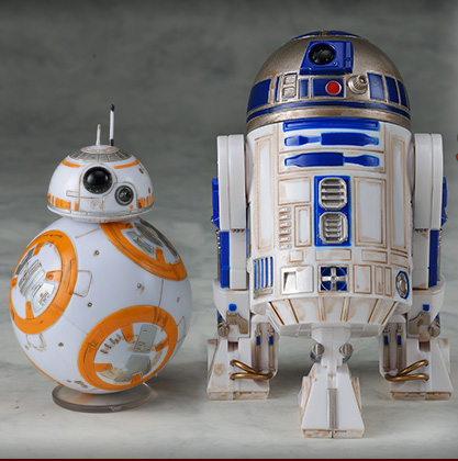 星際大戰 1/10比例人偶景品機器人特別篇 - R2-D2 / BB-8 舊化版本 - Star Wars 1/10scale prize figure special edition - R2-D2 / BB-8