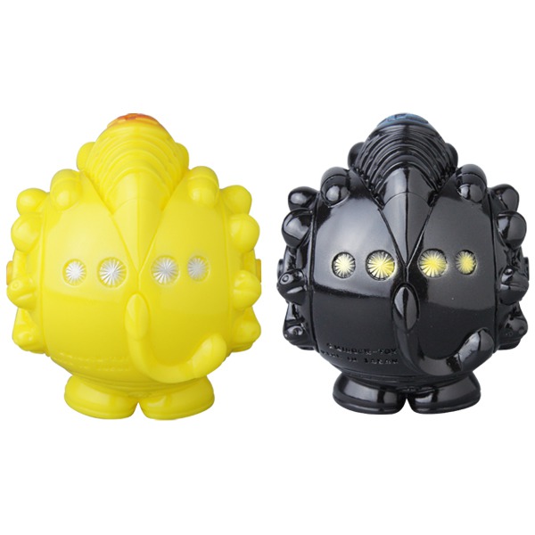 緣起物百貨店 Mirock 招福機器人 搪膠玩偶 - 黃色 / 黑色 款 - ENGIMONO DEPARTMENT STORE Manekimakurima Robot by Mirock Toy - Yellow / Black