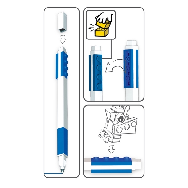 樂高 文具用品系列 - 積木原子筆 藍色 2入組 - LEGO Stationery - 2Pens set (Blue color)