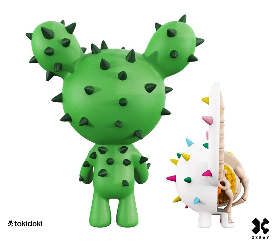 半剖系列 tokidoki 第一波 - 仙人掌女孩珊蒂 & 仙人掌小貓卡琳娜 組合 - XXRAY Jason Freeny X tokidoki Wave 1 - SANDy + CARINA