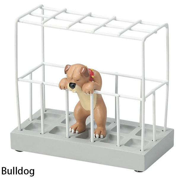Motif. 動物柵欄造型文具架/筆筒 - 鬥牛犬 / 豬 / 馬來貘 - Motif. Fence Shape Stationery Stand - Bulldog / Pig / Tapir