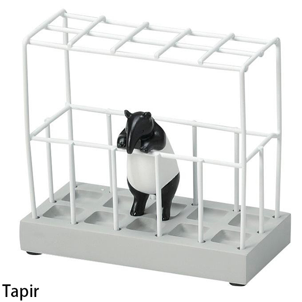 Motif. 動物柵欄造型文具架/筆筒 - 鬥牛犬 / 豬 / 馬來貘 - Motif. Fence Shape Stationery Stand - Bulldog / Pig / Tapir
