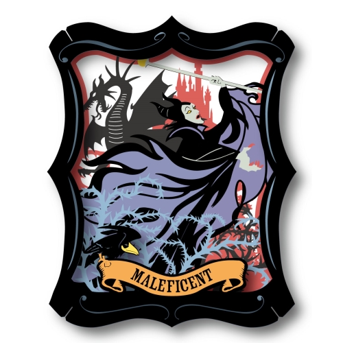 紙工藝電影院 PT-038 - 迪士尼 睡美人 - 黑魔女 - Paper Theater 038 - Disney Sleeping Beauty - Maleficent