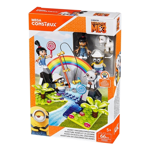  神偷奶爸3 (小小兵) 美高積木組 - 娣娣的獨角獸調查隊 -  MEGA BLOKS (CONSTRUX) Despicable Me3 (Minions) - Agnes' Unicorn Expedition