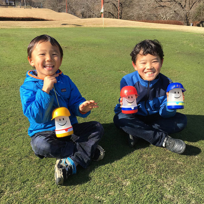 微笑LED露營燈 棒球帽款 - 粉紅色 - Smile Cap LED Lantern - Pink