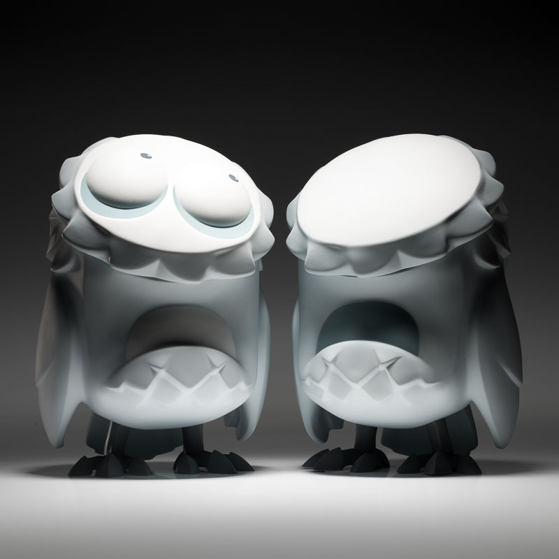 7"版本 貓頭鷹 求救系列 - 凝視 / 微笑 / 皺眉 / 瞇眼 - COARSE 7" Omen - Help! - Stare / Smile / Scowl / Squint