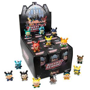 DC正義聯盟 1.5" Dunny鑰匙圈 盒玩系列 - 中盒內含24抽 - DC Justice League 1.5" Dunny Keychain Series - display case of 24pcs