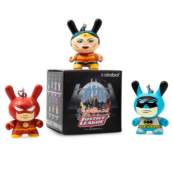 DC正義聯盟 1.5" Dunny鑰匙圈 盒玩系列 - 中盒內含24抽 - DC Justice League 1.5" Dunny Keychain Series - display case of 24pcs