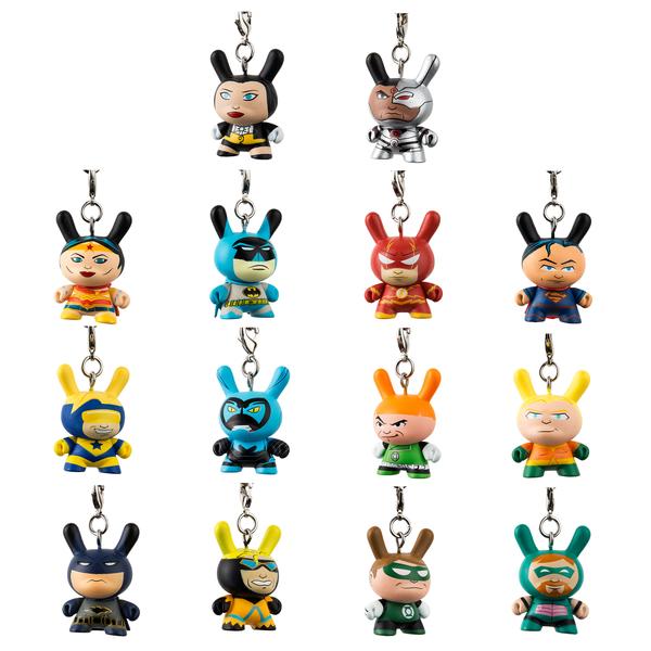 DC正義聯盟 1.5" Dunny鑰匙圈 盒玩系列 - 隨機單抽 - DC Justice League 1.5" Dunny Keychain Series - assortment