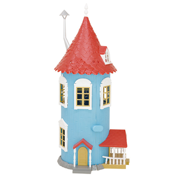 嚕嚕米 迷你植絨人偶系列 - 嚕嚕米的家 - Moomin Flocking Doll series - Moomin House