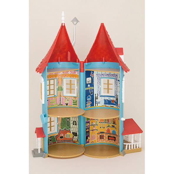 嚕嚕米 迷你植絨人偶系列 - 嚕嚕米的家 - Moomin Flocking Doll series - Moomin House