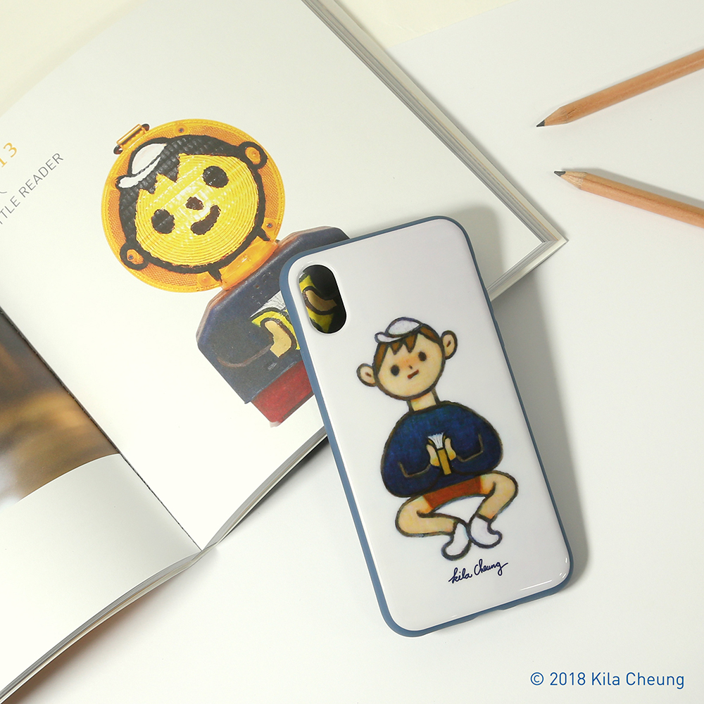 iPhoneX 手機保護殼 - Kila Cheung - Novelist - HOW2WORK iPhoneX case - Novelist by Kila Cheung