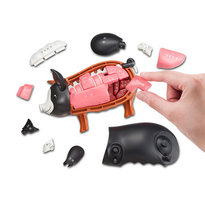 趣味解體拼圖 整頭買走吧! 黑毛豬  - Buy a Whole Pork! Black Pig (Kurobuta) Kaitai Puzzle