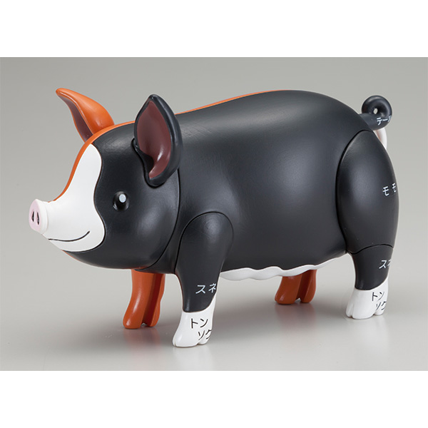 趣味解體拼圖 整頭買走吧! 黑毛豬  - Buy a Whole Pork! Black Pig (Kurobuta) Kaitai Puzzle