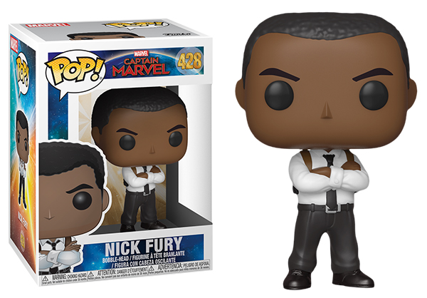 驚奇隊長 POP!搖頭娃 - 尼克福瑞 - Captain Marvel POP! vinyl bobble-head - Nick Fury