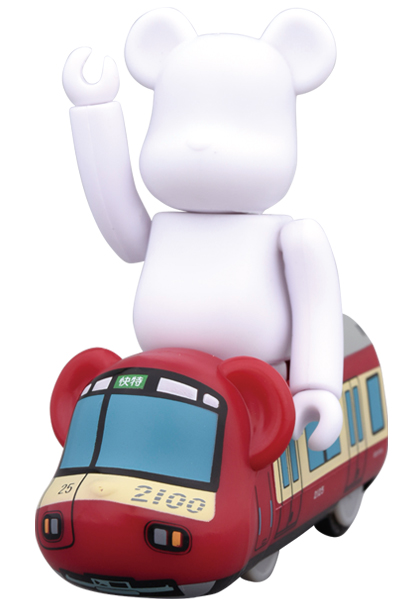 小熊電車 - 京急2100型 - Bearbrick Train - Keikyo 2100