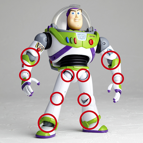山口可動傳奇系列 LR-046 玩具總動員 - 巴斯光年 - Legacy of Revoltech Toy Story - Buzz Lightyear