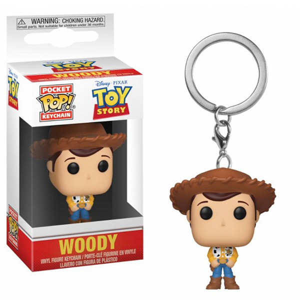 玩具總動員 POP!鑰匙圈 - 胡迪 - Toy Story POP! Key Chain - Woody