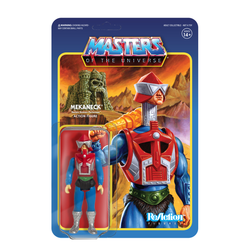 太空超人 3.75吋復古人偶 第四波 - 長頸人 - ReAction 3.75" Figure seires - Master of the Universe Wave 4 - Mekaneck