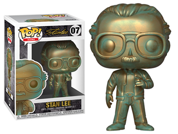 Marvel經典人物 POP!人偶 - 史丹李 (銅像版) - Marvel POP! icon vinyl figure - Stan Lee