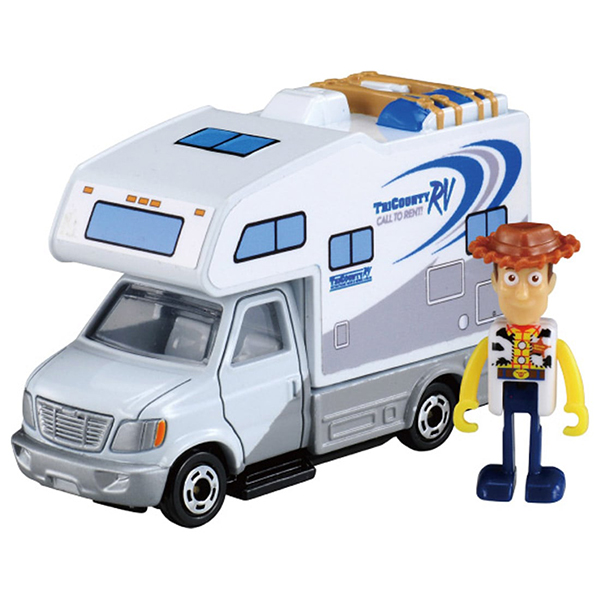 Dream Tomica Toy Story Ride On 01 Woody Rv Car 夢幻多美小車玩具總動員騎乘系列ts 01 胡迪 Rv車 Paradise Toy