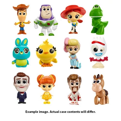 美泰兒 玩具總動員4 Q版人偶袋抽系列1代 - 隨機單抽 - Mattel Toy Story 4 mini figure series 1 - Assortment 