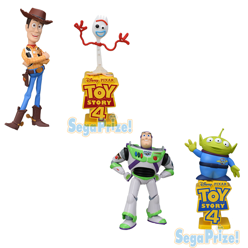 玩具總動員4 精緻景品人偶 - 胡迪 / 叉奇 / 巴斯光年 / 三眼外星人 - Toy Story 4 Premium prize figure - Woody / Forky / Buzz Lightyear / Alien