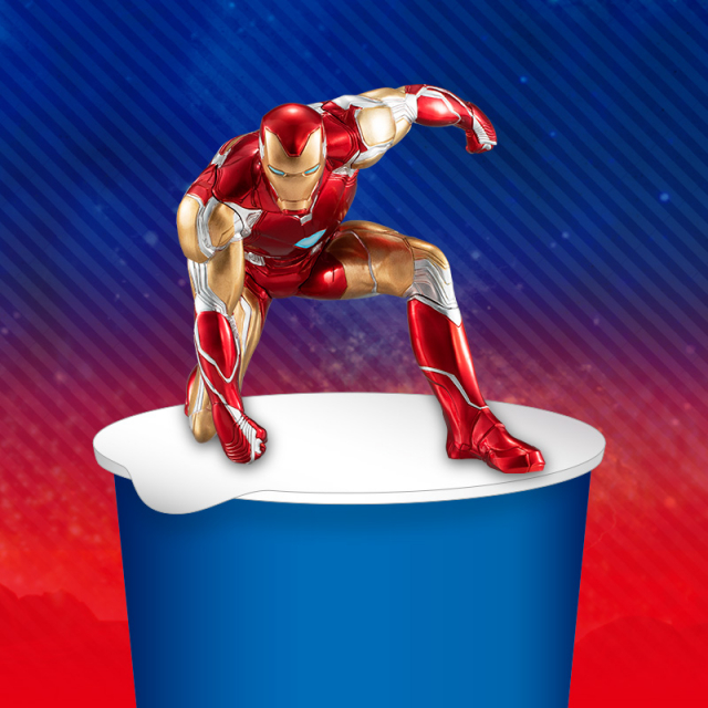 復仇者聯盟4: 終局之戰 壓泡麵蓋景品人偶 - 鋼鐵人 - Avengers: Endgame Noodle Stopper prize figure - Iron Man