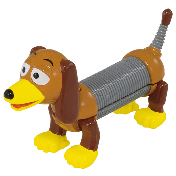 dream tomica toy story ride on 08 - slinky dog & cardboard toy