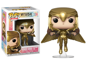  神力女超人1984 POP!人偶 - 神力女超人 (金鷹盔甲 飛躍) - Wonder Woman 1984 POP! vinyl figure - Wonder Woman (Golden Armor Flying)