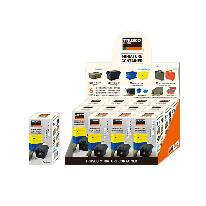 Trusco收納箱 迷你收藏 盒玩系列 - 隨機單抽  - Kenelephant Trusco Pro Tool Miniature Container series - assortment 