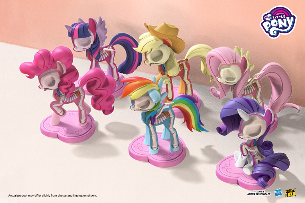 半剖系列 彩虹小馬 盒玩系列 - 隨機單抽 - Jason Freeny's Hidden Dissectable - My Little Pony - Assortment