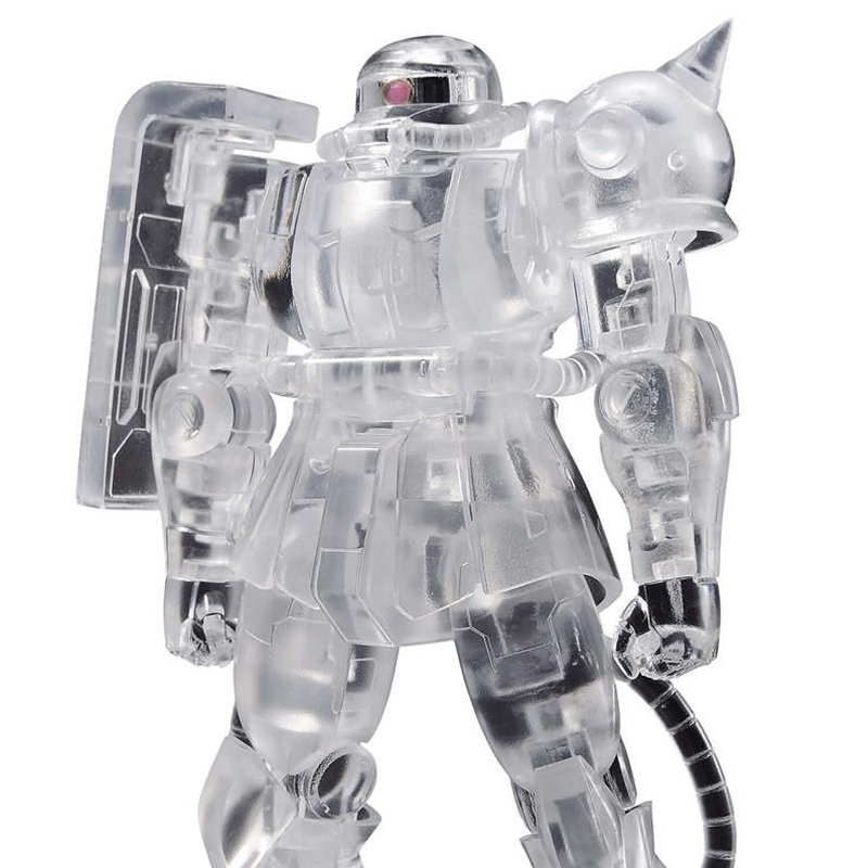 機動戰士 內部透視景品人偶 - 薩克 - 半部透明 / 全透明  - Gundam Internal Structure prize figure - Zaku MS-06F - Half Clear / Full Clear 