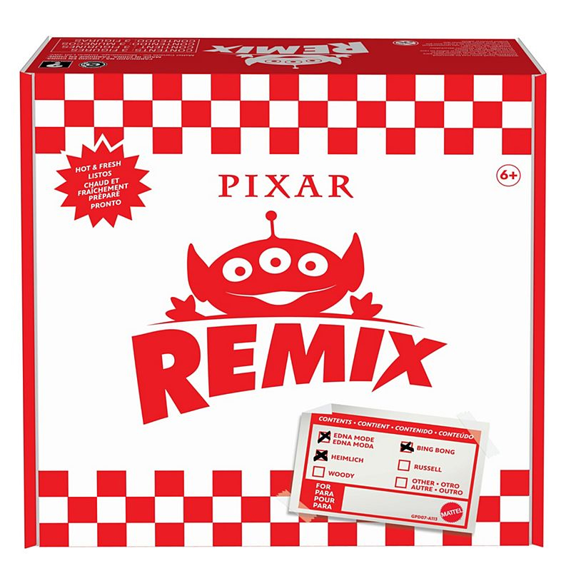  迪士尼皮克斯 變裝三眼外星人 收藏人偶第三彈 - 一組三款 (熊抱哥 & 尼莫 & 小羅) - Disney-Pixar REMIX Alien collectible series 3 - 3pcs set (Lotso & Nemo & Russel)