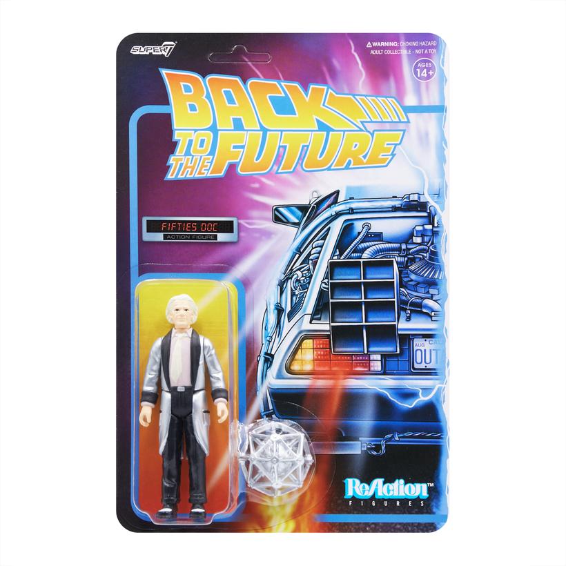 回到未來 3.75吋復古人偶 第二波 - 布朗博士 50年代裝扮  - ReAction 3.75" Figure seires - Back to the Future Wave 2 - Fifties Doc