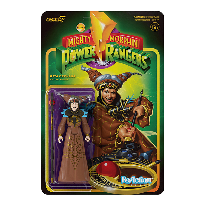 金剛戰士 3.75吋復古人偶 第一波 - 幽冥女王 - ReAction 3.75" Figure seires - Power Rangers Wave 1 - Rita Repulsa