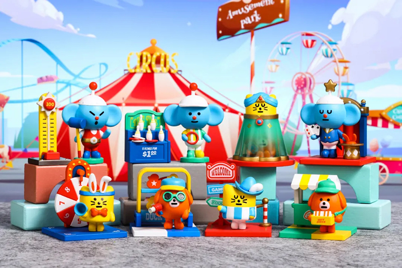 Momo Planet 園遊會 盒玩系列 - 隨機單抽  - 幸會潮玩 X Momo Planet Mini Series 01 - Fun Fair