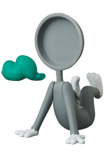 UDF 湯姆貓與傑利鼠系列 第三彈 -  湯姆貓(平底鍋頭) 與 傑利鼠(在水管裡) - UDF TOM and JERRY series 3 - TOM (Head in the shape of the pan) and JERRY(In the Vinyl Hose)