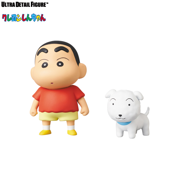 UDF 蠟筆小新系列 第四彈 - 小新與小白(初期造型) - UDF Crayon Shin-chan series 4 - Shin-chan & Shiro (Initial ver.)