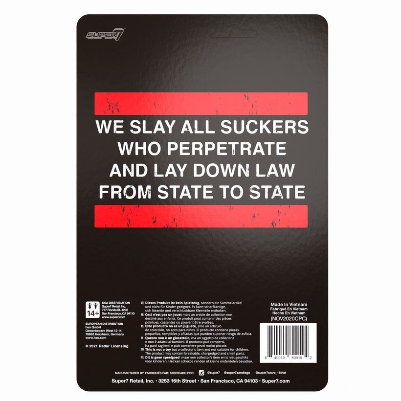 Run DMC 3.75吋復古人偶 - RUN 喬瑟夫·西蒙斯  - ReAction 3.75" Figure seires - Run DMC - "Run" Joseph Simmons