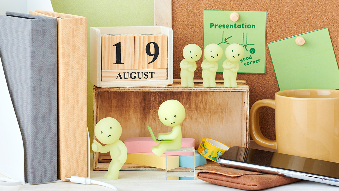 發光小精靈盒玩 工作中篇 - 隨機單抽  - Smiski @Work series - assortment 