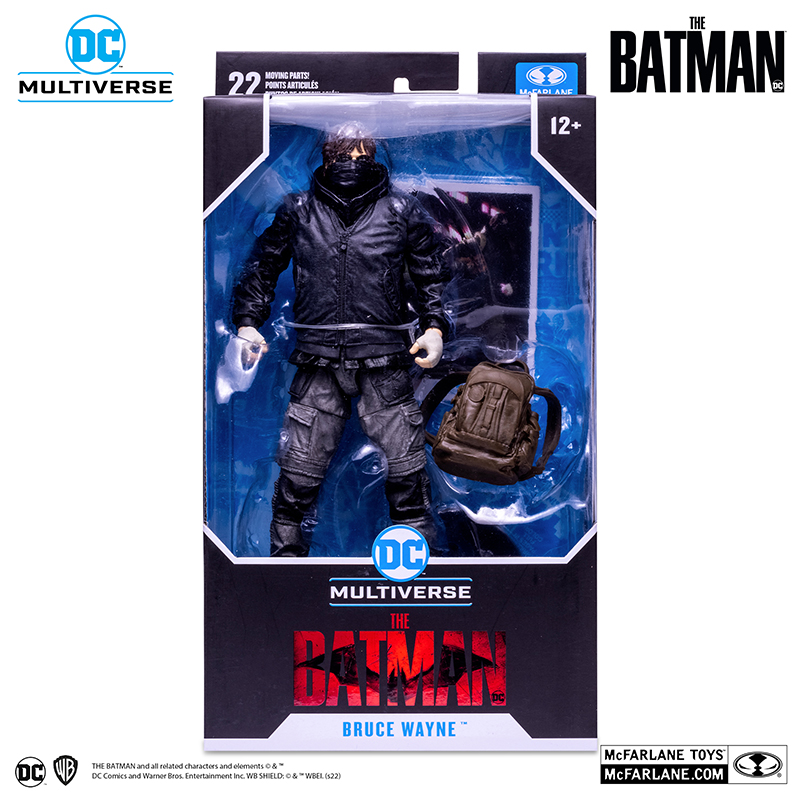 麥法蘭 DC 7"可動人偶 - 蝙蝠俠 - 布魯斯韋恩 - McFarlane DC Multiverse 7" action figure - The Batman (2022) - Bruce Wayne