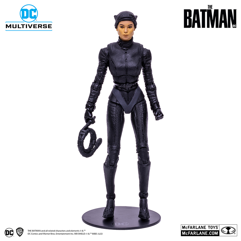 麥法蘭 DC 7"可動人偶 - 蝙蝠俠 - 貓女 (無面罩) - McFarlane DC Multiverse 7" action figure - The Batman (2022) - Catwoman Unmasked