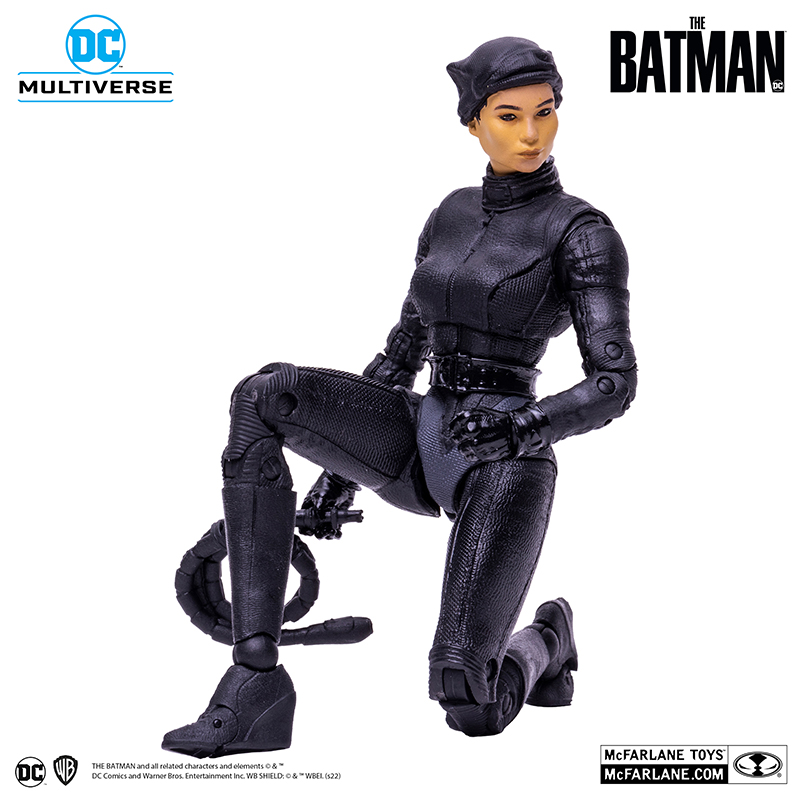 麥法蘭 DC 7"可動人偶 - 蝙蝠俠 - 貓女 (無面罩) - McFarlane DC Multiverse 7" action figure - The Batman (2022) - Catwoman Unmasked