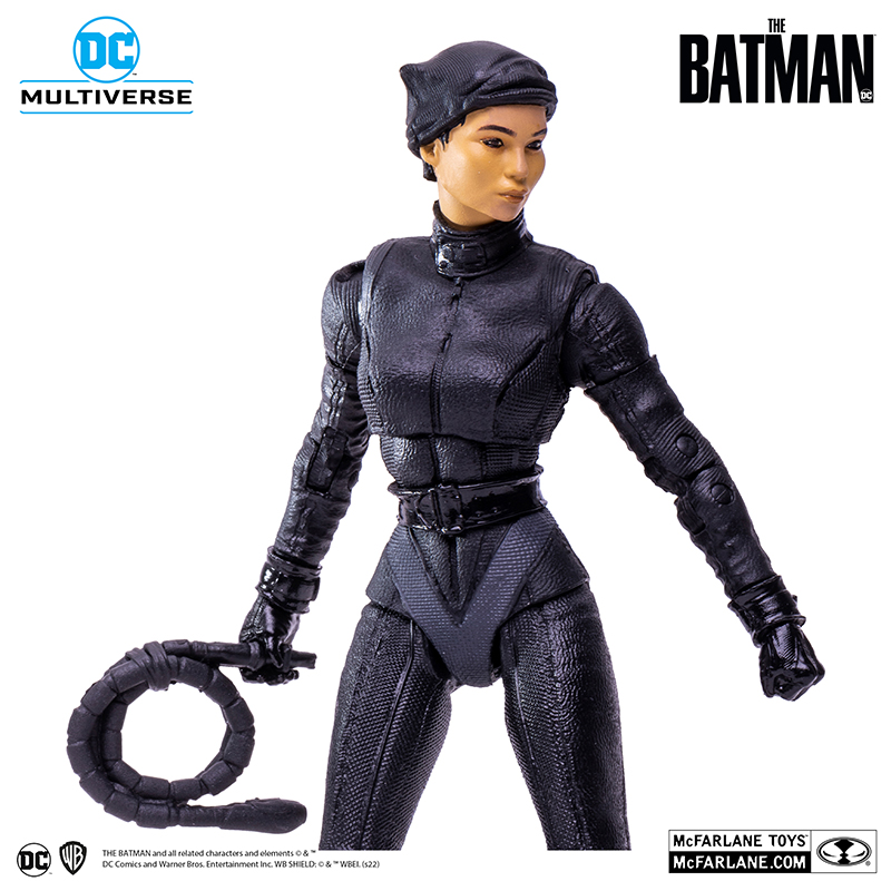麥法蘭 DC 7"可動人偶 - 蝙蝠俠 - 貓女 (無面罩) - McFarlane DC Multiverse 7" action figure - The Batman (2022) - Catwoman Unmasked